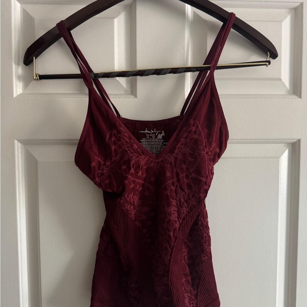 Burgundy Camisole